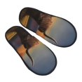 thumbnail image 1 of KLL Yak Slippers for Women Men House Slip on Indoor Outdoor Bedroom Furry Fleece Lined Ladies Comfy Anti-Skid Rubber Hard Sole-Medium, 1 of 8