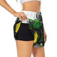 thumbnail image 1 of KLL big farm tractor Pattern Shorts Women,Athletic Shorts High Waisted Running Shorts Pocket Sporty Short Gym Elastic Workout Shorts-Medium, 1 of 7