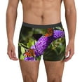 thumbnail image 1 of KLL butterfly bush flower Men's Cotton Boxer Briefs Underwear-X-Large, 1 of 5