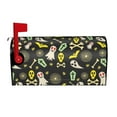 thumbnail image 1 of KLL cartoon Skull spider web Pattern Mailbox Covers,Magnetic Mailbox Waterproof Post Box Cover Post Letter Box Cover Decorations Standard Size-21x18 in, 1 of 8