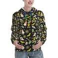 thumbnail image 1 of KLL cartoon Skull spider web for Womens Pullover Hoodie with Pocket Hooded Long Sleeve Shirts Sweatshirt for Women-Large, 1 of 7