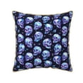 thumbnail image 1 of KLL crystal Skull Decorative Throw Pillow Covers Velvet Soft for Couch Sofa Bedroom Living Room Outdoor (No pillow core)- 16"x16", 1 of 5