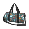 thumbnail image 1 of KLL cute Skull organ Duffle Bag For Men Women Sport Gym Fitness Tote Travel Training Workout Basketball Football Weekender, 1 of 6