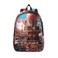 thumbnail image 1 of KLL fairy-tale-world-with-delicious-candy Print Travel Laptop Backpack - College Backpack Business Work Bag Nurse Bag Casual Daypack for Weekender Business Hiking -Small, 1 of 6