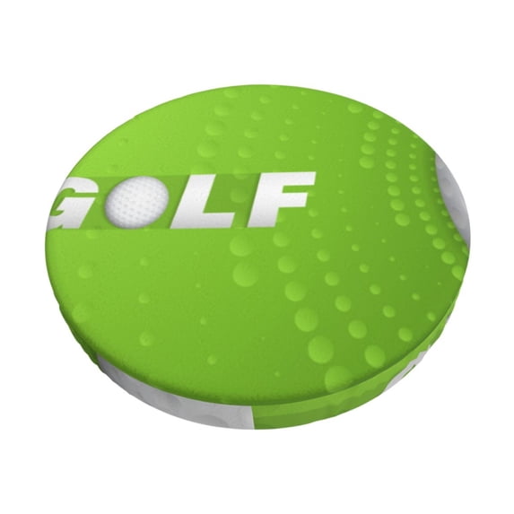 KLL golf ball Round Bar Chair Cushion Cover,Bar Stool Protector with Elastic, Soft Washable-14 inch