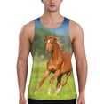 thumbnail image 1 of KLL horse running freely Print Men's Muscle Gym Workout Stringer Tank Tops Bodybuilding Fitness T-Shirts Tank Tops Men-Medium, 1 of 7