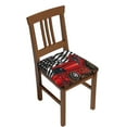 thumbnail image 1 of KLL tractor Pattern Seat Covers for Dining Room Chairs,Washable Chair Seat Chair Covers Seat Protector-Six Piece, 1 of 7