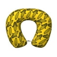 thumbnail image 1 of KLL yellow Corn Pattern Memory Foam Cervical Neck Pillow Versatile U-Shaped Pillows for Home/Office/Camping/Travelling/Soft Washable Cover, 1 of 8