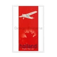 thumbnail image 1 of KLM Royal Dutch Airways Holland From the Air, circa 1935. Framed Vintage Travel Poster, 1 of 1