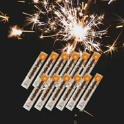 432pc #8 Gold Sparklers 6 Packages of 72 Sparklers