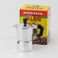 thumbnail image 1 of Kloc Aluminum Stovetop Espresso Maker - 1 Cup Capacity for Rich Coffee Flavor, 1 of 5