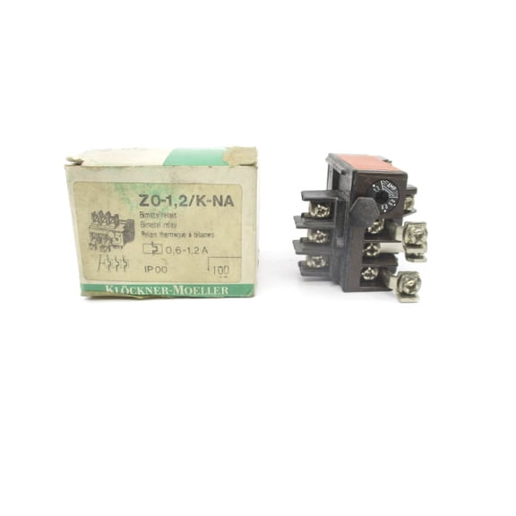 KLOCKNER MOELLER ZO-1.2/K-NA 600VAC 4A NSMP