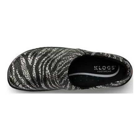 KLOGS Women's Naples Stay Wild Patent Leather Clog - 00130010598