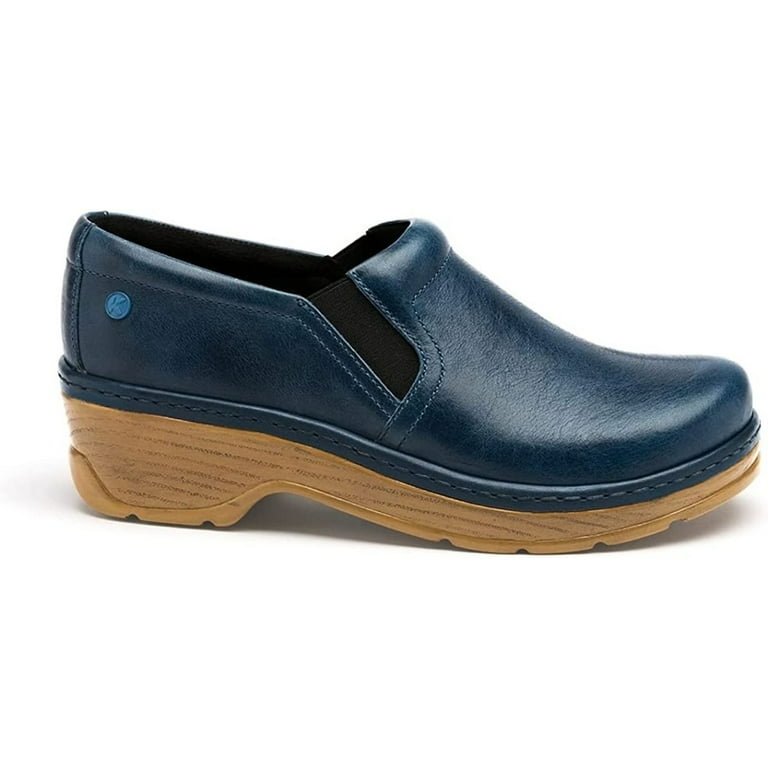 KLOGS Naples Clog Womens Deep Water Leather Size 00130010664 Comfortable Shoes