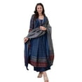 thumbnail image 1 of KLOSIA Women's Rayon Printed Anarkali Kurta and Pant with Dupatta Set, 1 of 7