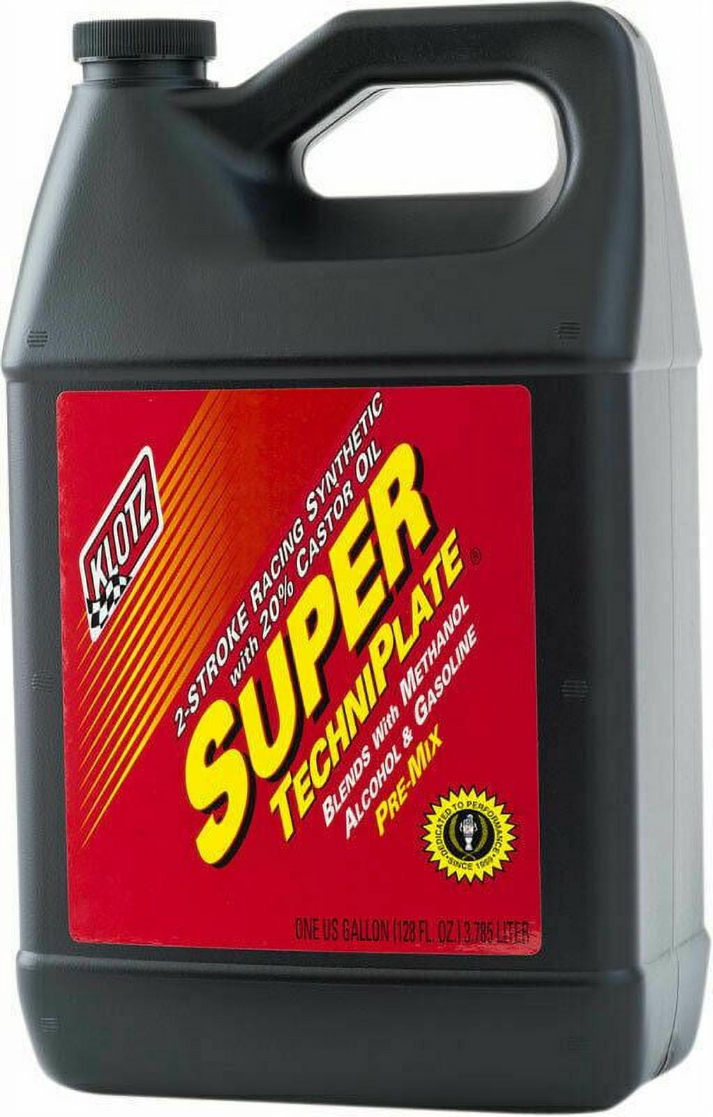 KLOTZ Super TechniPlate® Synthetic 2-Stroke Premix Oil 1 Quart