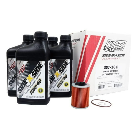 Klotz Lubricants KU-104 Klotz Oil Change Kit Can-Am Maverick X3