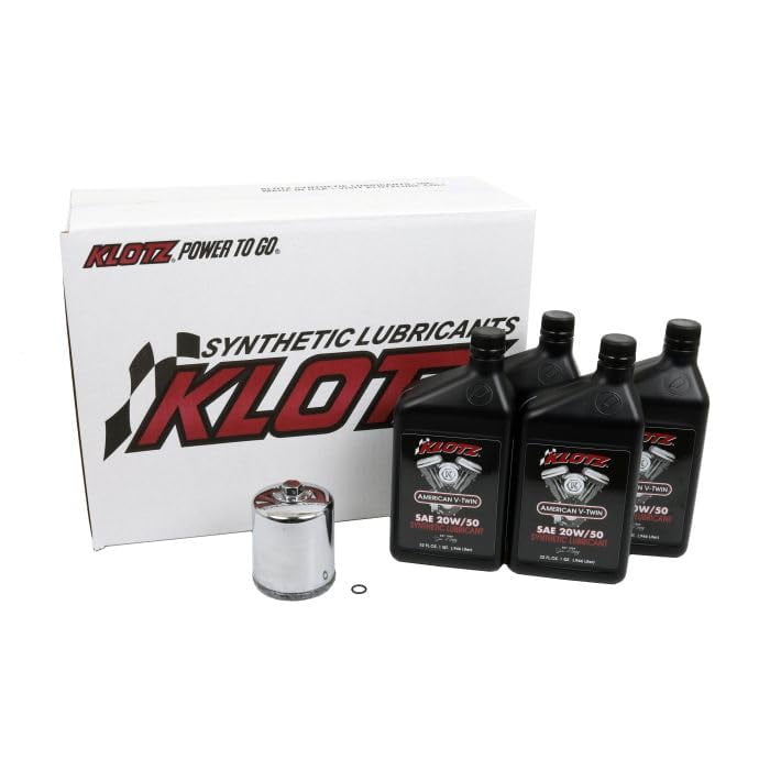 Klotz Lubricants KH-103 Klotz Oil Change Kit Harley Evolution Big Twin
