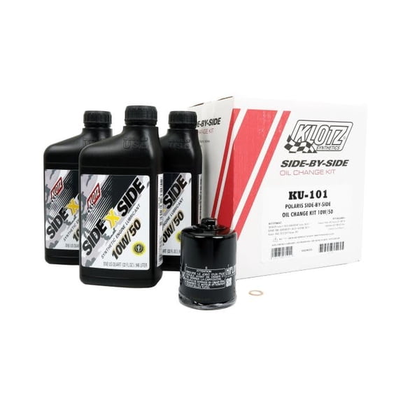 Klotz Lubricants Ku-101 Klotz Oil Change Kit For Polaris Rzr/Ranger