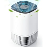 KLOUDIC Air Purifier for Home Bedroom, Hepa 3-in-1 Filter Cleaner with Aromatherapy Function for Better Sleep, Smoke, Pet Dander, Odor, Dust, Office, White