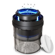 KLOUDIC Bug Zapper,Fly Traps,Mosquito Traps,Fly Zapper,Mosquito Killer,LED Light trap Pest Control Lamp for Indoor and Outdoor (Black)