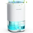 thumbnail image 1 of KLOUDIC Dehumidifier,280 sq.ft Dehumidifier for Room,35oz Portable Water Tank,Ultra Quiet with Auto Shut Off, 1 of 9