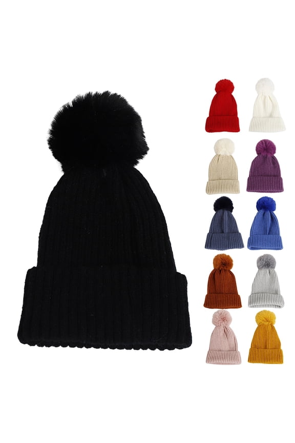 Extreme Cold Weather Beanie Heavy-Duty Winter Knit Cap with Double-Layer Fleece Lining - Fashionable and Functional Unisex Beanie for Sub-Zero Temperatures,Orange,One Size