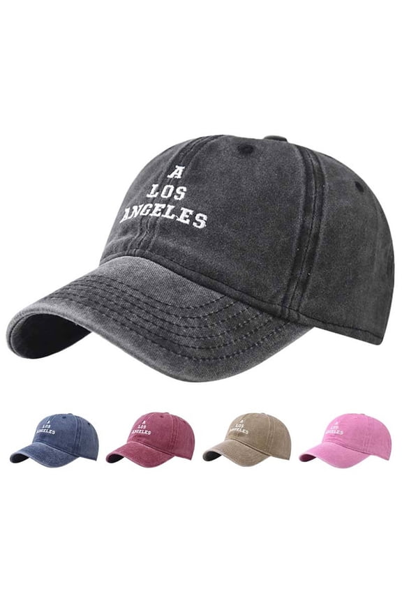 Premium Alphabet Monogram Embroidery Duck Hat in Versatile Solid Colors with Enhanced Breathable Mesh Construction,Black,One Size