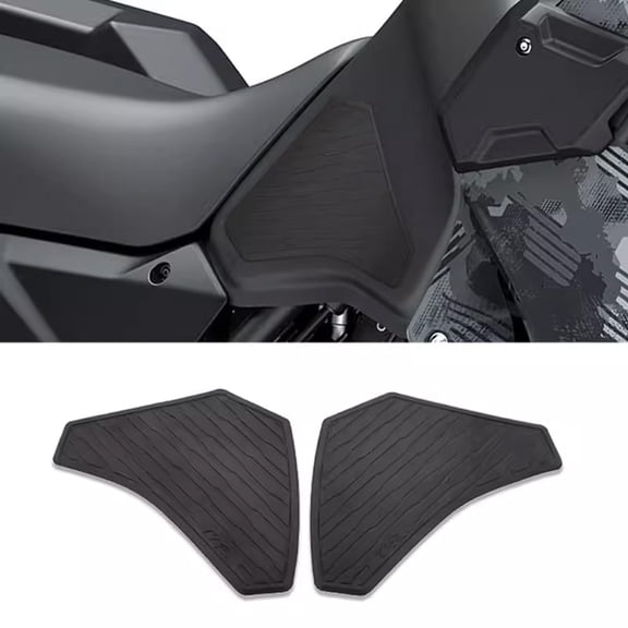 For KLR650 KLR 650 klr 650 2024 2023 2022-2008 motorcycle accessories fuel tank grip side rubber fuel tank protector anti-slip anti-scratch fuel tank anti-scratch sticker fuel tank protector