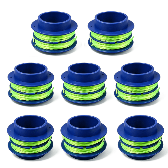 KLS 8 Pack 0.080" 20FT Trimmer String Line Replacement Trimmer Spools Compatible with Kobalt KST 1124B-03, KST 2024A-03, KST 2224B-03, KST 4024A-03 (8 Spools)