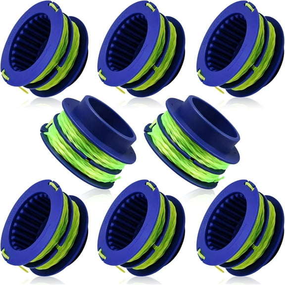 KLS124-03 Dual-line Spool 0.080'' 20Ft Compatible with Kobalt 24-Volt KST 2024A-03 KST1124B-03 Max Weed Wacker String Trimmer,Replacement for Kobalt Weed Eater String,8-Spool