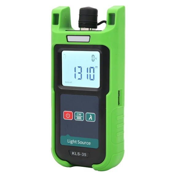 KLS35S Handheld Dual Wavelength Single Mode Fiber Optic Light Source - 1310/1550nm Optical Tester