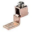 KLU225 14 to 4/0 awg single hole offset cable lug copper mechanical terminal lug one 5/16" stud holes slu225 (ilsco) qty 1