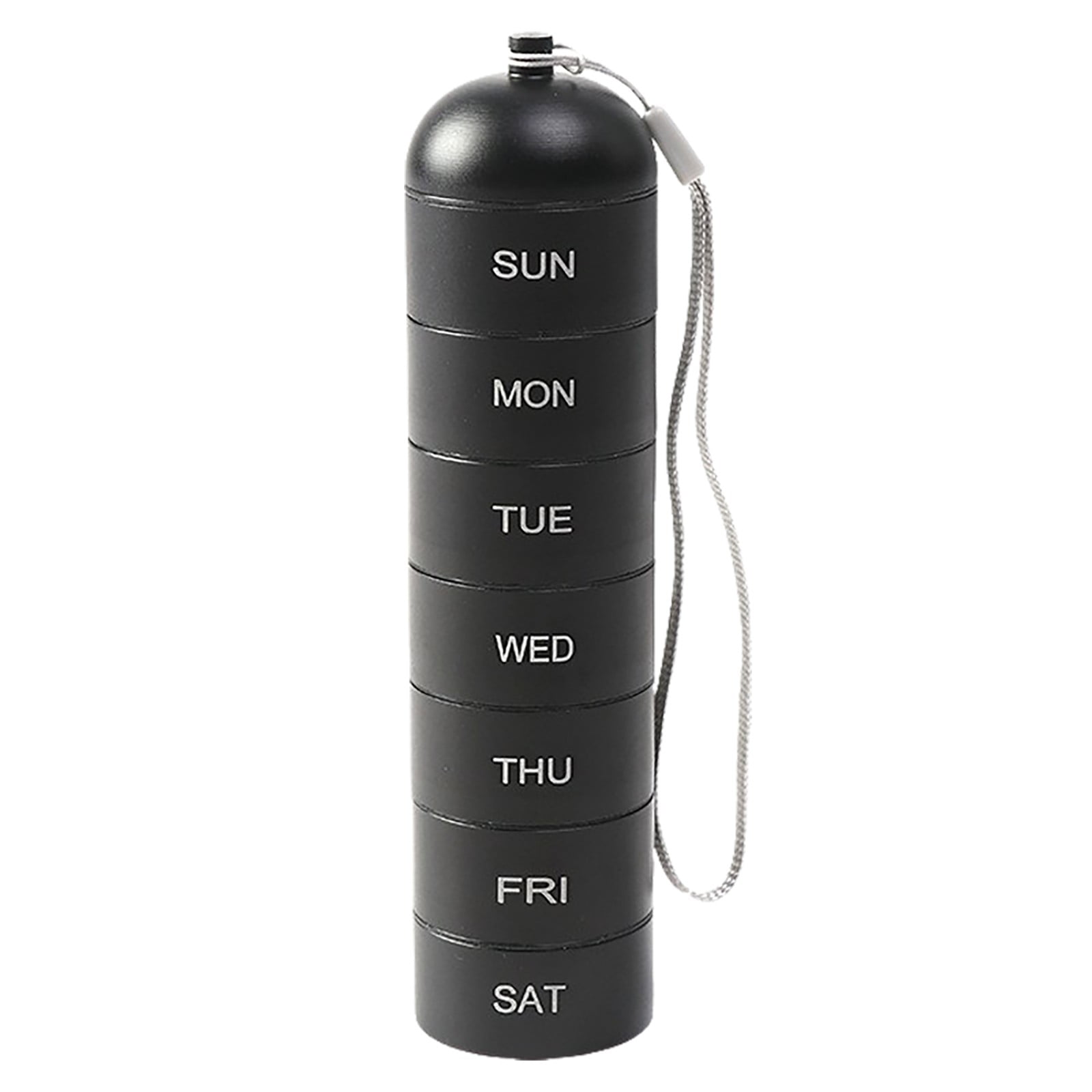 KLUHLLMO 7 Day Portable Organizer Detachable Metal for Easy Dosage