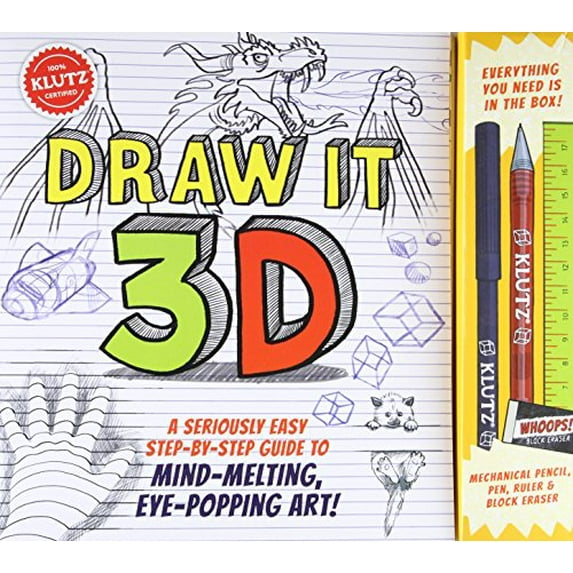 KLUTZ Draw It 3D Toy