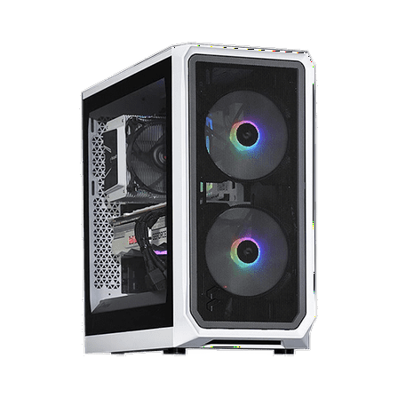 KLY mr.brosta - Gaming Desktop PC, I3 12100F 12th Gen Quad-Core 3.3 GHz, RX 6600 8GB GDDR6, 16 GB RAM DDR4 3200, 500 GB SSD, RGB, Windows 11 Home
