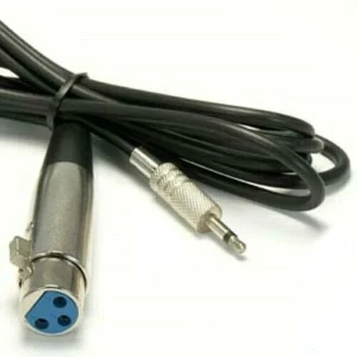 KLYNE- 10Ft Xlr 3P Female To 1/8 3.5Mm Mono Male Microphone Sound Audio Cable