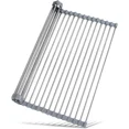 thumbnail image 1 of KLYNE - 17.8” X 15.5” Roll Up Dish Drying Rack, Dish Racks For Kitchen Counte Stainle..., 1 of 5