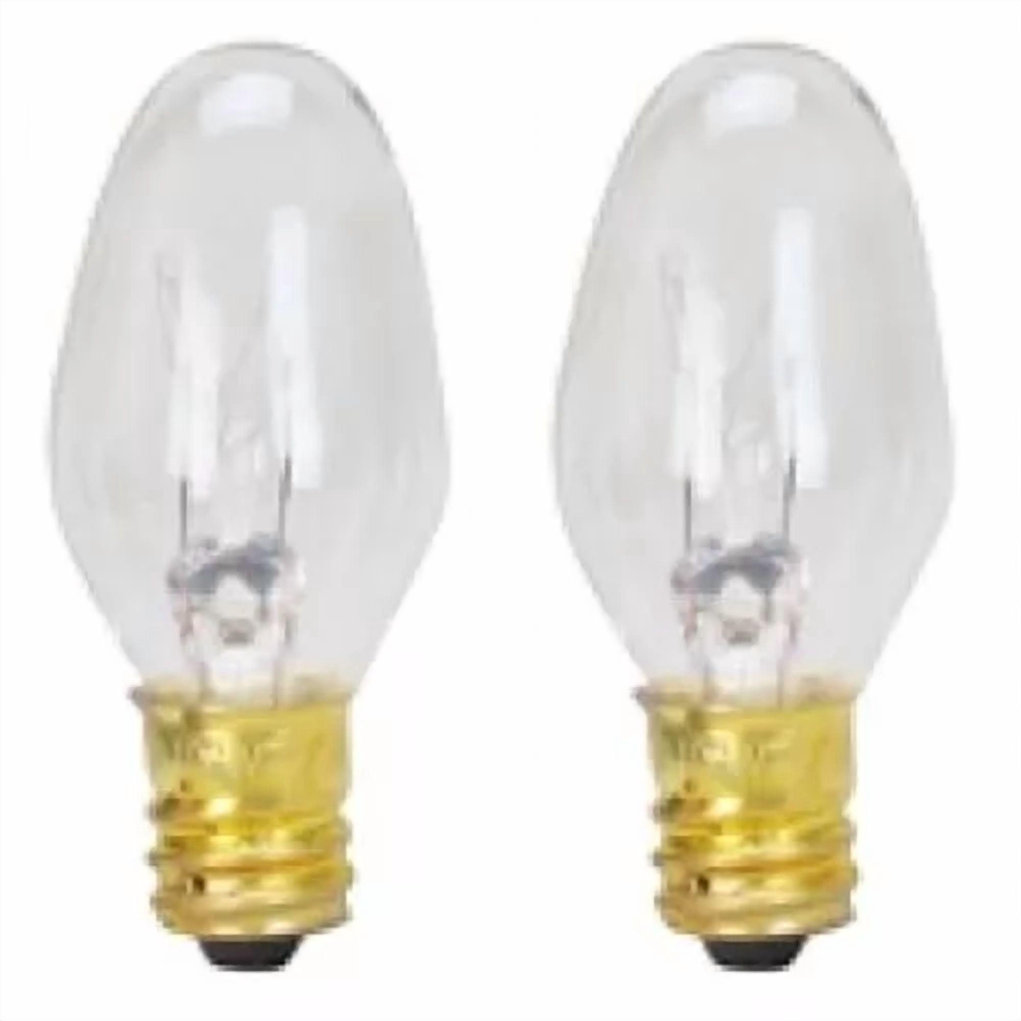 KLYNE- (2) Dryer Light Bulb 120V 10W Replaces Kenmore 3406124 And 22002263