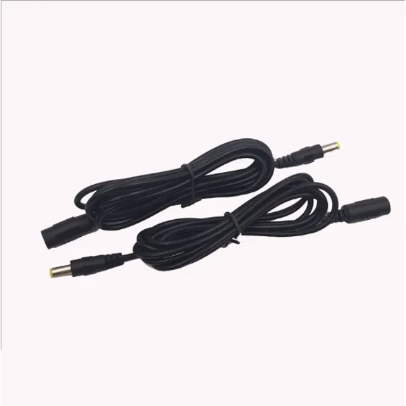 KLYNE- 2M Cctv Dc Power 5.5Mm X 2.1Mm Female To Male Plug Cable Adapter Extension Cord