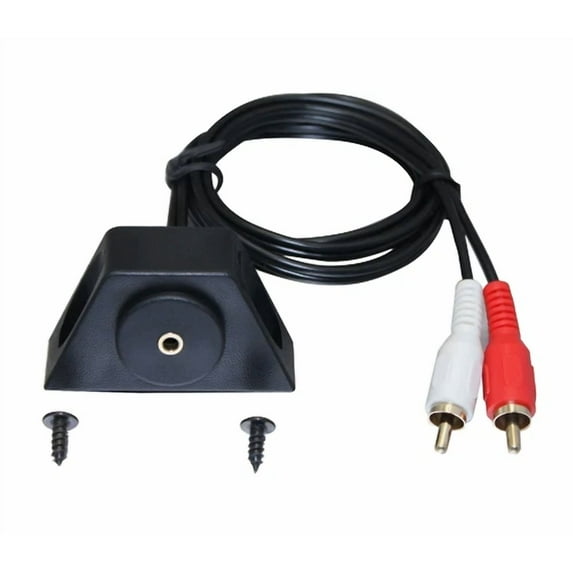 KLYNE - 3.5Mm Aux To 2Rca Male Extension Cable Universal Car Audio