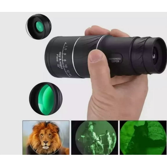 KLYNE- 40X60 Monocular Binoculars With Night Vision Bak4 Prism High Power +Waterproof/*