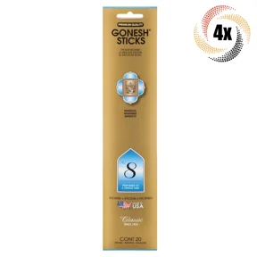 KLYNE - 4X Packs Gonesh Incense Sticks #8 Perfumes Of Spring Mist - 20 Sticks Each