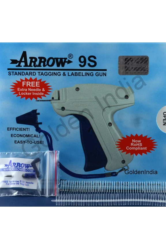 - Arrow Price Tag Gun Extra Needle 1000 3" White Barbs Clothing Tagging Attacher