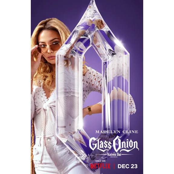 KLYNE - Bb1660 Glass Onion A Knives Out Mystery Film 2022 Cline Movie Poster 11X17