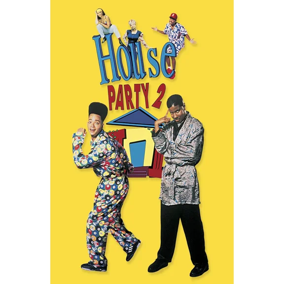 KLYNE - Bb1937 House Party 2 Film By Doug Mchenry 1991 Cast Movie Poster 11X17
