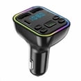 thumbnail image 1 of KLYNE - Bluetooth 5.0 Fm Radio Kit Car Wireless Transmitter Adapter 2Usb Fast Charger, 1 of 5
