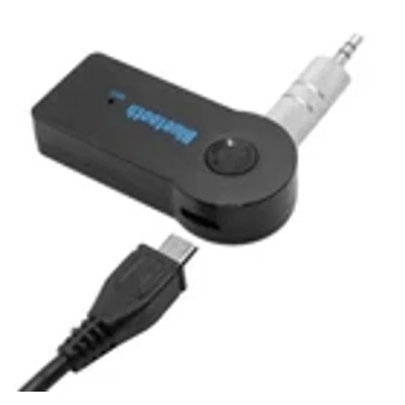 KLYNE- Car Kit Bluetooth Receiver Wireless Rechargeable For Car Aux Stereo Audio Amp Pc