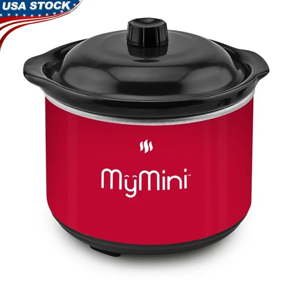 KLYNE - Electric Fondue Dipping Pot Chocolate Warmer Removable Ceramic Easy Clean 20Oz