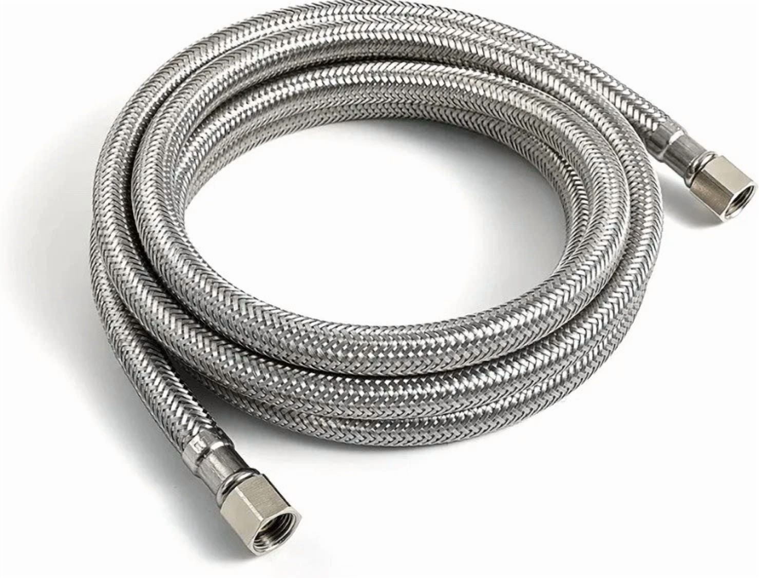 KLYNE - Electrolux Frigidaire 5308815072 Stainless Refrigerator Ice Maker Water Line 6Ft